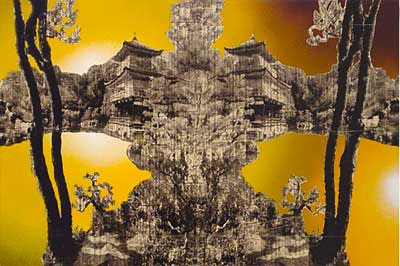 Temple Reflection, 2004 by Gordon Cheung