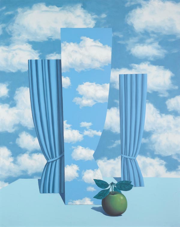 Le Beau Monde [High Society] by René Magritte | Color lithograph. | c. 1979 - 1980