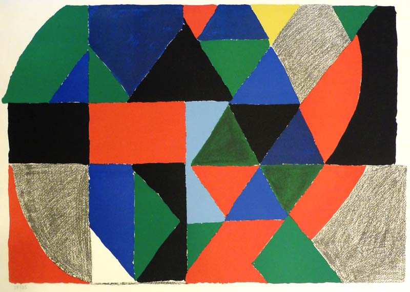 Untitled 1 by Sonia Delaunay | Color lithograph. | 