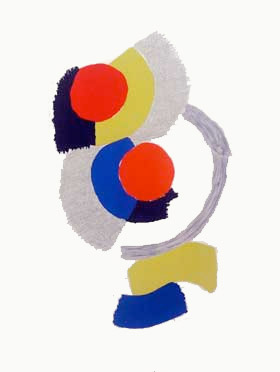 Untitled 2 by Sonia Delaunay | Color lithograph | 