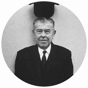 Portrait of René Magritte